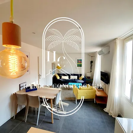 Appartement Petit Moulin-t3 Giens-clim-parking Hyères