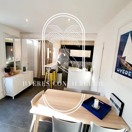 Appartement Petit Moulin-t3 Giens-clim-parking