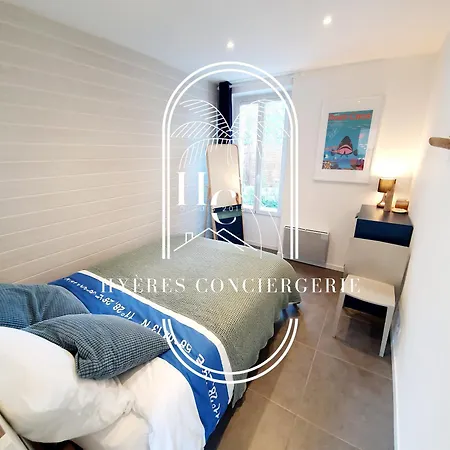 Petit Moulin-t3 Giens-clim-parking Apartment