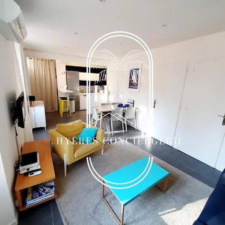 Appartement Petit Moulin-t3 Giens-clim-parking *